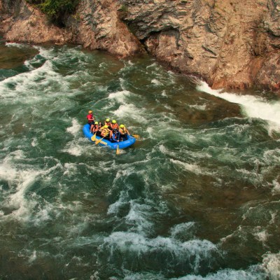 Whitewater River Rafting in Wells Gray Provincial Park