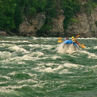 Whitewater River Rafting in Wells Gray Provincial Park