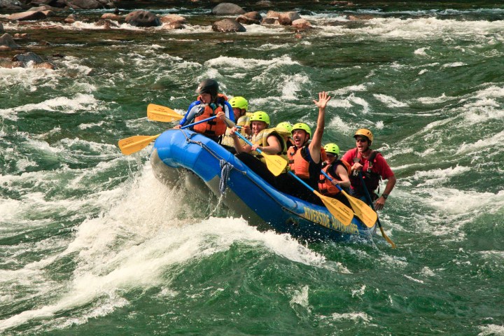 Whitewater River Rafting in Wells Gray Provincial Park
