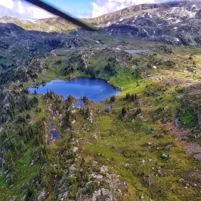 a close up of a hillside next to a waterfall